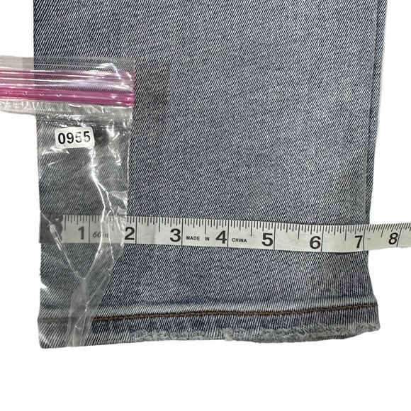 Cult of Individuality Punk Super Skinny Men Light Wash Jean Sz 40x32 Drip Ripped - Picture 15 of 16